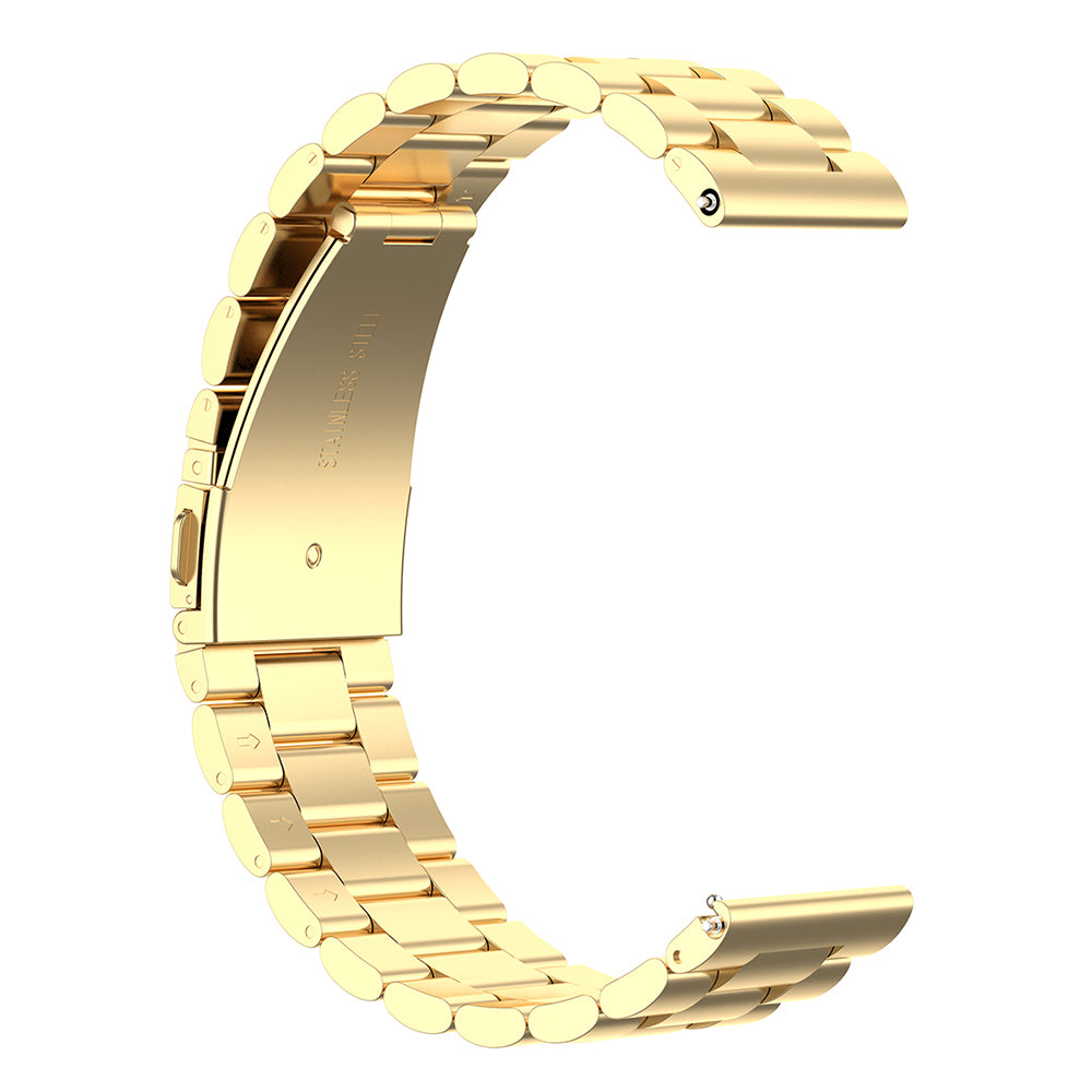 3 Beads Stainless Steel Replacement Smart Watch Strap Watchband 22mm for Huawei Watch 3 Watch 3 Pro 3 Beads Stainless Steel Replacement Smart Watch Strap Watchband 22mm for Huawei Watch 3 Watch 3 Pro